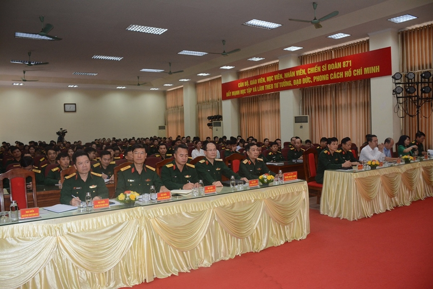 Cơ quan Tổng cục Chính trị hưởng ứng Ngày Pháp luật Việt Nam năm 2023